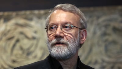 FILE Secretary of the Supreme National Security Council of Iran Ali Larijani holds a press conference after a meeting with Lebanese Parliament Speaker in Beirut, Lebanon, 13 August 2025 (reissued 17 March 2026). Larijani has been killed in an Israeli airstrike, according to Israel's defence ministry 17 March 2026. EPA / WAEL HAMZEH