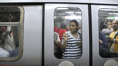 Egypt is in talks with Chinese contractors to build a new light rail system to accompany its busy metro. Heba Elkholy / AP Photo