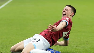 Centre midfield: Declan Rice (West Ham) – Got an early 20th birthday present with his first West Ham goal, but also put in a terrific all-round performance to run the midfield. Getty Images