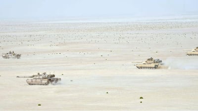 The military exercises lasted for two weeks. Wam