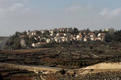 The Israeli settlement of Efrat in the occupied West Bank, located south of Jerusalem. Ms Shaked calls such settlements “territory under dispute”. Ilan Mizrahi