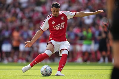 Gabriel Martinelli is in talks with Saudi giants Al Hilal. AFP