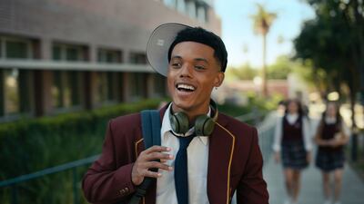 Jabari Banks as Will in 'Bel-Air', which comes out in February. Photo: Peacock