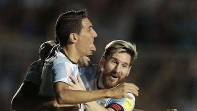Lionel Messi scored one and assisted the other two in Argentina's 3-0 win over Colombia. Natacha Pisarenko / AP Photo