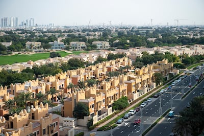 A view from the balcony. Ahmed Ramzan for The National