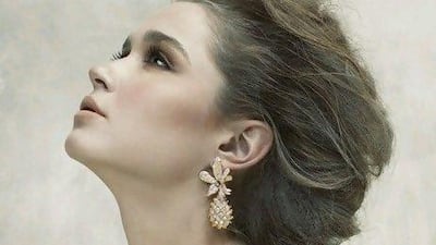 An earring designed by Bina Goenka. Courtesy Bina Goenka