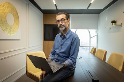 Gaurav Galati, founder of Sparq, a website offering job-shadowing opportunities and advice for school leavers. Antonie Robertson / The National