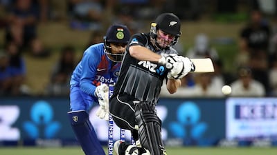 New Zealand's Colin Munro could only make 15 on Sunday. Getty