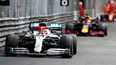 Lewis Hamilton held on to win the Monaco Grand Prix despite running 66 laps on his second set of tyres. Getty