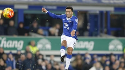 Aaron Lennon seen in action for Everton last year. Carl Recine / Reuters