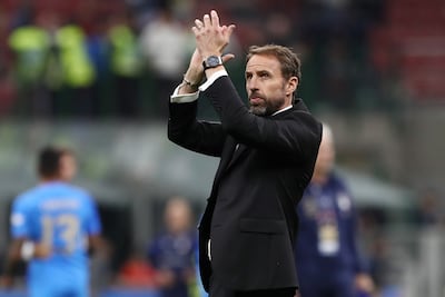 England manager Gareth Southgate after the Nations League defeat against Italy. Getty
