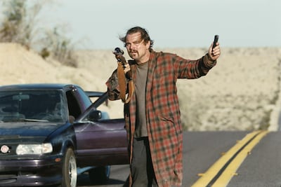 Leonardo DiCaprio in One Battle After Another (2025). Photo: Warner Bros