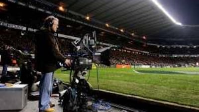 A 3D camera such as the one above will be used to film the FIFA World Cup matches during the summer.