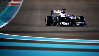 Pastor Maldonado’s best result in Abu Dhabi is fifth in 2012 when he was with Williams, but now the Venezuelan drives for Lotus and they have been scraping to get by in 2014. Marwan Naamani / AFP