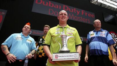 Michael van Gerwen is not fussed by his poor form. Francois Nel / Getty Images