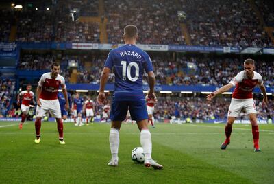 Chelsea's Eden Hazard will likely enjoy another good week with the London club this weekend. AP Photo