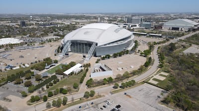 The AT&T Stadium in Dallas will host World Cup matches. AFP