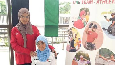 UAE Paralympian Zenab Al Breiki.