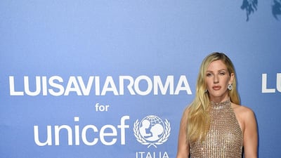 Ellie Goulding attends the Unicef Summer Gala on August 9, 2019 in Porto Cervo, Italy. Getty Images