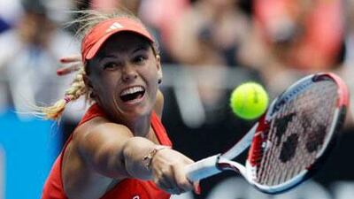 Caroline Wozniacki has a group chasing her for the world No 1 spot, which she down played the importance of.