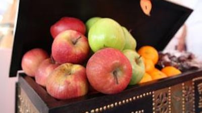 Scientists believe fruit and vegetables make the skin rosier and brighter.