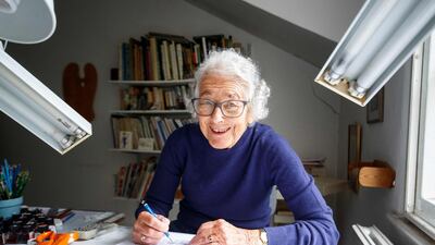 Judith Kerr, author of the famous children's book 'The Tiger Who Came To Tea' has died age 95. AFP