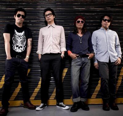 Filipino rock band Eraserheads are coming to Dubai. Photo: Dvent