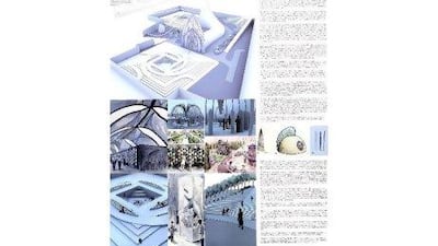 One of the of the rejected entries for the real design competition. Courtesy of LMDC