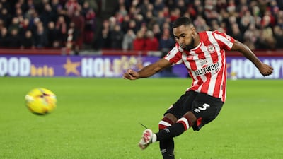 Rico Henry 7: Saw surging run down left early on ended by crude Elliott challenge that earned Liverpool man booking. Helped give Bees plenty of width down left in excellent first half for Brentford. Like rest of team, found second half more of a challenge. EPA