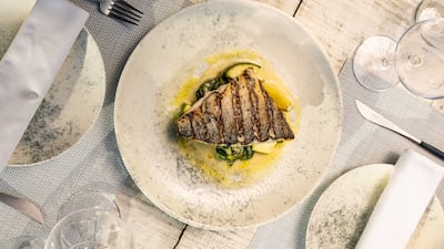 Ilios serves fresh Mediterranean fare. Photo: Radisson Beach Resort Palm Jumeirah