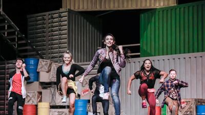 Members of the Step Up cast are from all over the world, including Italy, New Zealand, Ukraine, the UK and Japan. Victor Besa for The National