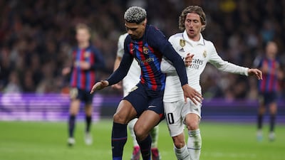 Ronald Araujo 8 - Again moved to right-back because of his pace. Blocked Vinicius early on as the Brazilian was a threat down the left. The duels between the two continued throughout, but one was a winner – both in that battle and for his team.