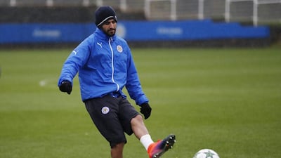 Leicester City's Riyad Mahrez sees Leicester City improving over the course of time in the Premier League. Carl Recine / Reuters