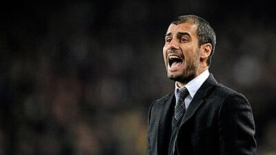 Pep Guardiola, the Barcelona coach, has less than 12 months left on his contract at Camp Nou.