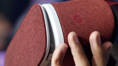 The Daydream View VR headset case. Beck Diefenbach / Reuters