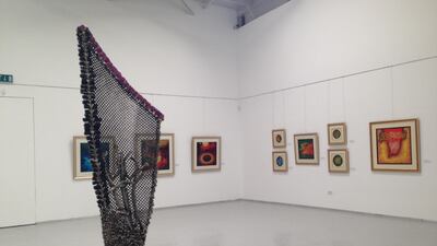 Sculpture by Shakil Ismail in Mussawir Gallery, Al Quoz, Dubai