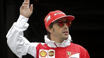 Ferrari's Fernando Alonso is third in the Formula One drivers' standings, behind both Mercedes drivers. Max Rossi / Reuters