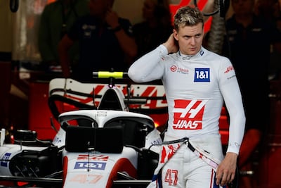 Johnny Herbert believes Mick Schumacher has found it hard to step out of the shadow of his father Michael. AP