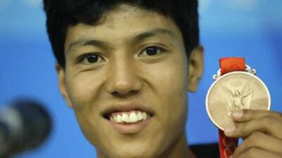 Afghanistan's Rohullah Nikpai.