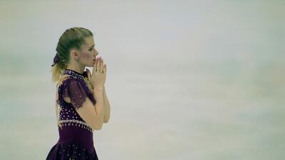 Tonya Harding at the women's single figure skating event, in February 1994, at the Lillehammer Winter Olympics. Getty