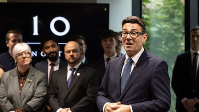 Prime Minister Andy Burnham opens Number 10 North in Mancheser. It could soon host foreign dignitaries, Downing Street has confirmed. Getty Images