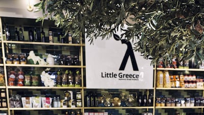 Little Greece Deli at Depachika Food Hall in Nakheel Mall