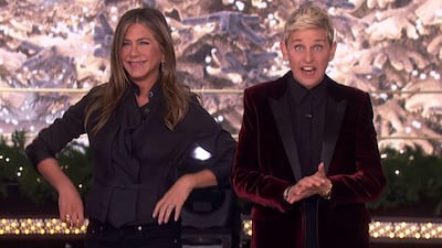 Jennifer Aniston and Ellen DeGeneres gave the entire studio audience of the 'Ellen' show a six-day trip to Abu Dhabi