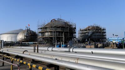 Oil prices are now trading below the level they were at before a sudden spike last month caused by attacks on Saudi Aramco facilities, including its processing plant at Abqaiq. Reuters