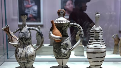 Pablo Picasso, Woman with an Amphora, 1947-1948. © Succession Picasso 2026. Victor Besa / The National