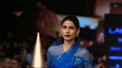 Nachiket Barve also had the occasional pop of blue . AFP