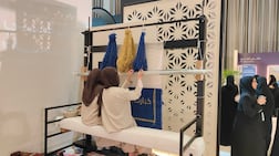 Emirati artists are turning to entrepreneurship to turn their passion into profitable businesses. Alexander Christou / The National