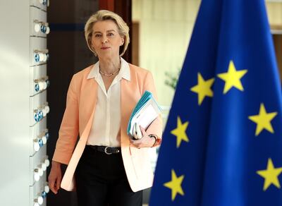 Ursula von der Leyen is set to remain as President of the European Commission. EPA