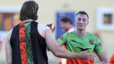 Dubai Knights Eagles celebrate their victory