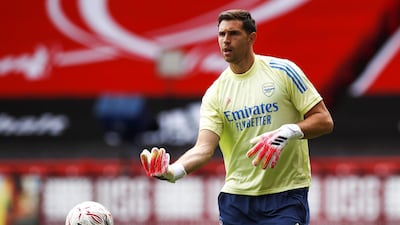 Emiliano Martinez - 7: Denied Billy Sharp with a smart save that allowed the Gunners to break forward and score a late winner. EPA